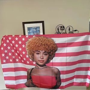 Ice Spice Tapestry Wall Flag